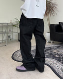 Cade semi-wide denim pants