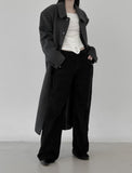 Odek Hidden Maxi Wool Long Coat