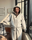 Kao Crop Hooded Zip-Up