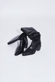 knee high wrinkle boots