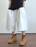 Double Cream Three Quarter Bermuda Pants