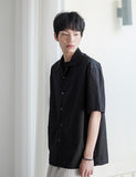 Bliss Open Collar Half Shirt