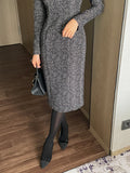 Watte Herringbone Check H-Line One Piece