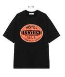 Hotel Printing Short Sleeve T-Shirt