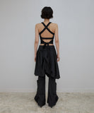 Backless Strap Sleeveless