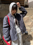 [unisex] Hidani Two-Way String Windbreaker Jumper