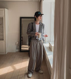 Reeves Side Banding One-Tuck Slacks