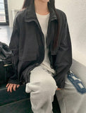 [Unisex] Tsurint Pocket String Windbreaker