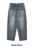 Bedden washed dart denim pants