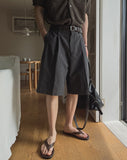 Hilla Pintuck Bermuda Slacks