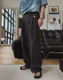 Hush long wide half banding slacks