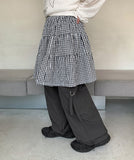 Dyoku cut banding string cargo pants