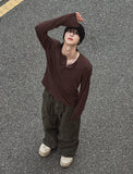 Keritz Over Henley Neck Long Sleeve