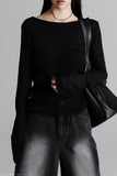 Tencel Boat Neck Tee