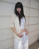 Ecom See-through Long Sleeve Shirt
