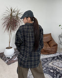 Raikin Herringbone Check Shirt