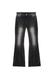 Oted washed flare jeans