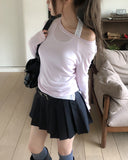 Poe Tencel Round Long Sleeve