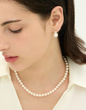 Essence 14K(Y) Premium Freshwater Pearl Necklace