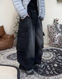 Levin Keyring Cargo Denim Pants