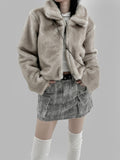 Line fur jacket