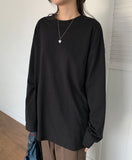 [unisex] Mibilo Color Over Long Sleeve Tee