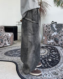 Lowwood Dirty Washed Balloon Denim Pants
