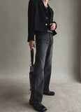 Lambus crop tweed jacket