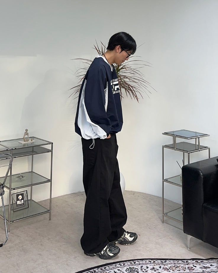 SATIIIZ (サティーズ) - デルフオーバーワイドデニムパンツ