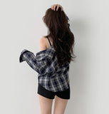 Today Check Loose Fit Long Sleeve Shirt