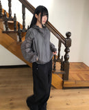 Sweden Curved Cotton Pants
