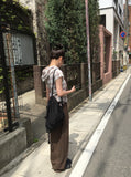Soccer Backpocket Snap Wide Pants