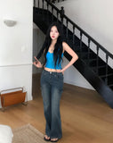 Zesty Cargo Bootcut Denim Pants