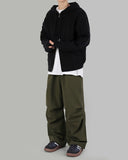 Brushed Rocks Nylon Pants