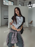 May Loose Fit Checkered Shirt