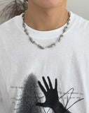Heden Twisted Ball Chain Necklace