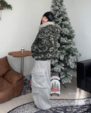 DS Raccoon Camo Hooded Padding