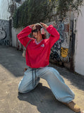 Ribat Pintuck Wide Denim Pants