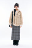 Marie light fur jacket