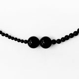 Torrell Onyx Ribbon Necklace