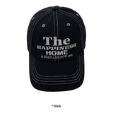 HAPPINESS STITCH BALL CAP