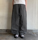 Ryuz Dot Cotton Wide Pants