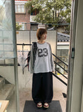 [Unisex] Parento Raw Denim Banding Balloon Wide Pants