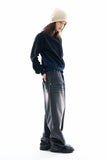 Shearling boucle zip-up blouson
