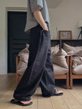 Leah Curved Cotton Pants
