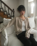 Knots Wrap Button Knit Cardigan