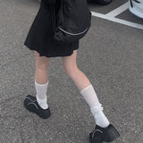 Rebel high heel platform mule slippers
