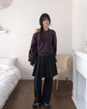 Kiyo Pleated Skirt Layered Pants