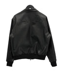 (unisex) Lumiere Overfit Leather Jacket