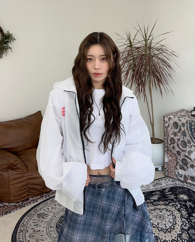 【SATIIIZ】Rat Printing Windbreaker SATIIIZ (サティーズ) - ラートプリンティングウインド